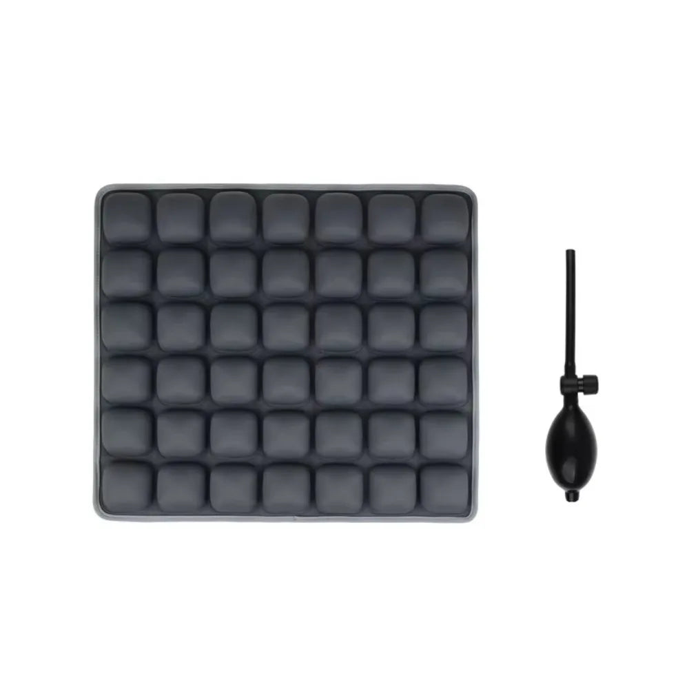 Air Bags Travel Cushion Lightweight Breathable 3D Air Cell Seat Cushion High Rebound Pressur Portable 3D Inflatable Seat Cushion