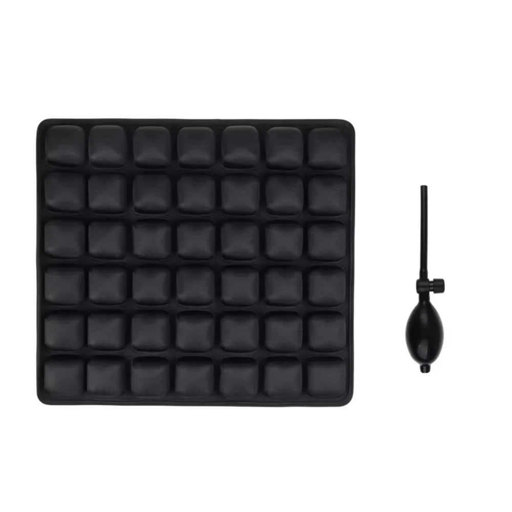 Air Bags Travel Cushion Lightweight Breathable 3D Air Cell Seat Cushion High Rebound Pressur Portable 3D Inflatable Seat Cushion
